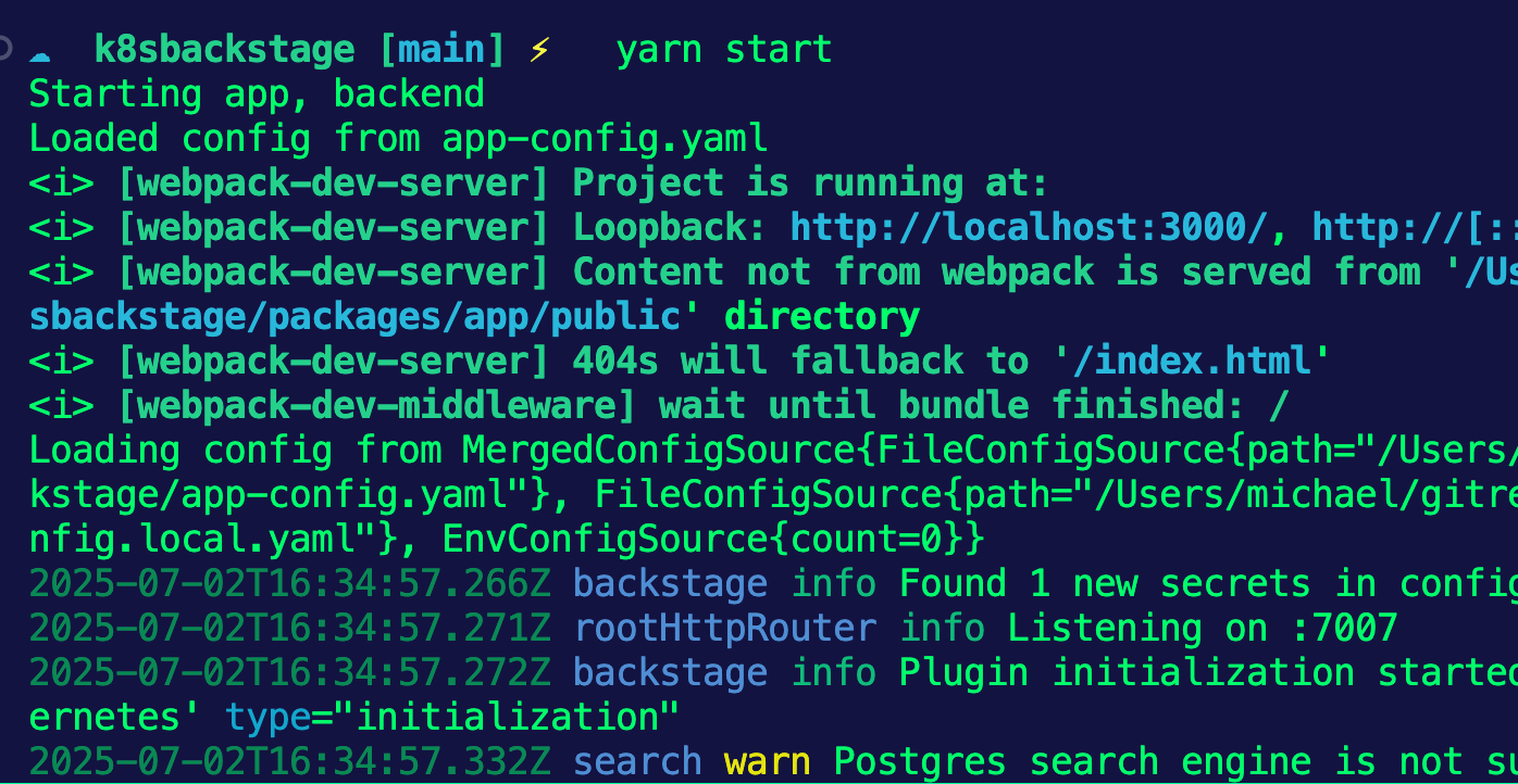 Platform Engineering & IDP Quickstart: Deploying Backstage